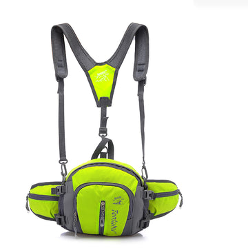 Dog walking fanny pack Waist Pack for daily hiking with Water Bottle Holders